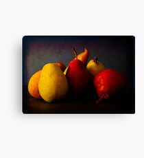 Stilllife - Pears Canvas Print