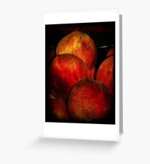 Stilllife-Nectarines Greeting Card