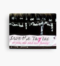 Save The Tata's Canvas Print