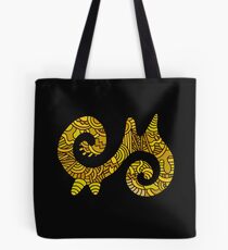 Ahoden: Adinkra Symbol of Energy Tote Bag