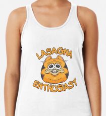 Camiseta con espalda nadadora Entusiasta de lasaña