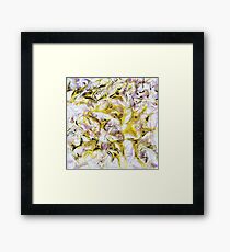 Neurology acrylic painting on panel Framed Print
