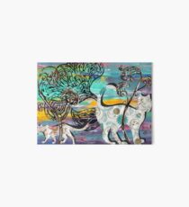 Wandering Cats Art Board
