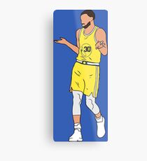 Lámina metálica Steph Curry Shrug