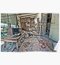 Salton City Abandoned Home Poster