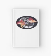 Cuaderno de tapa dura Saliendo - Diseño de banda AJR
