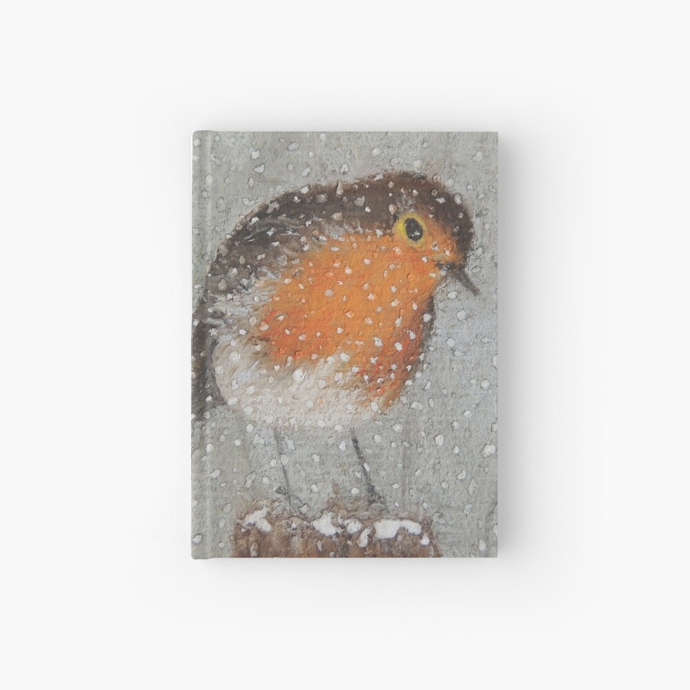 I Love Snow Hardcover Journal