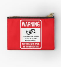 WARNING: Family Chantel Investigating The American Dollar Sign Studio Pouch