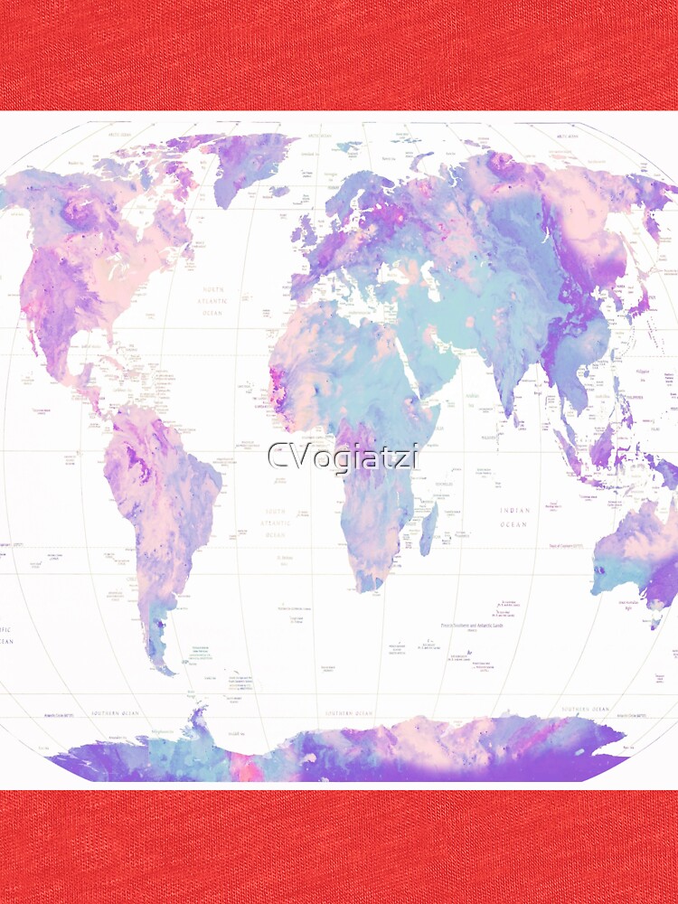 Unicorn Earth Map by CVogiatzi