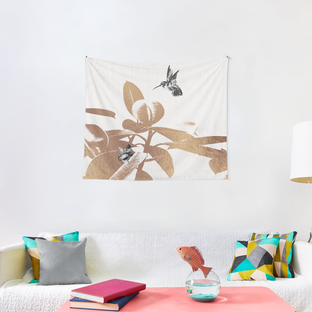 Fluttering Nature III Tapestry