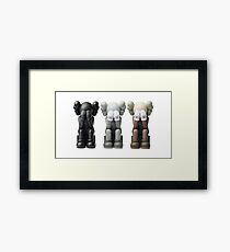 Kaws Fall / Winter collection Framed Print