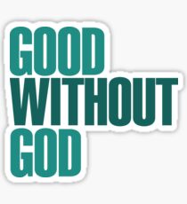 God without God Sticker
