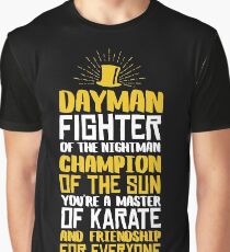 DAYMAN! Champion der Sonne! Grafik T-Shirt