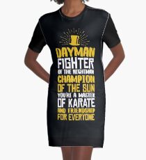 DAYMAN! Champion der Sonne! T-Shirt Kleid