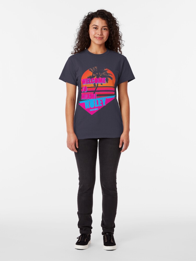 Alternate view of Welcome To Miami - Roley Classic T-Shirt