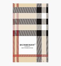 burberry Photographic Print