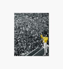 Lámina de exposición Chaqueta de Fredddie Mercury Rock Concert Yellow
