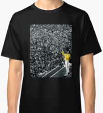 Fredddie Mercury Rock Concert Yellow Jacket Classic T-Shirt