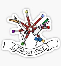 Download Phlebotomy Stickers | Redbubble