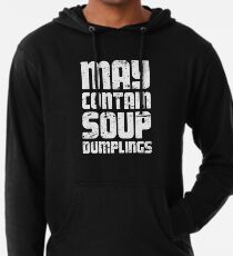 Funny Chinese Food Soup Dumpling Gift Lightweight Hoodie
