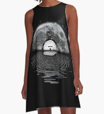 Mondlied A-Linien Kleid