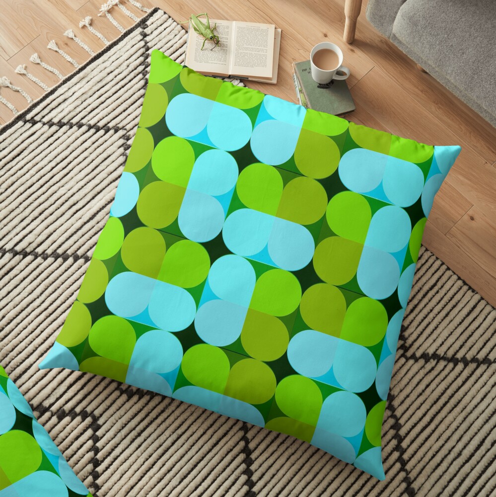 Color Color _01 Floor Pillow