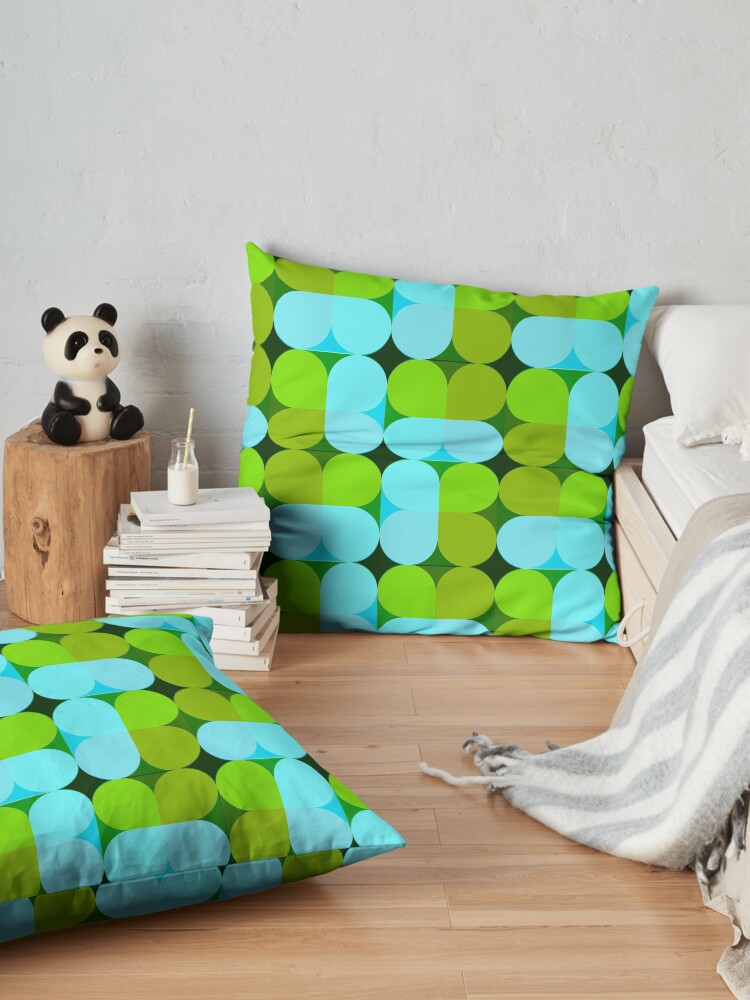 Alternate view of Color Color _01 Floor Pillow