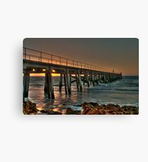 Pt Rickaby Jetty Canvas Print