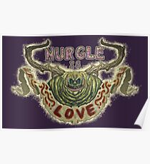 Nurgle ist Liebe Poster