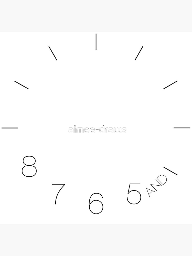 Dancer's Clock | Gifts for Dancers by aimee-draws