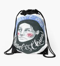 Einmal ist keinmal Drawstring Bag