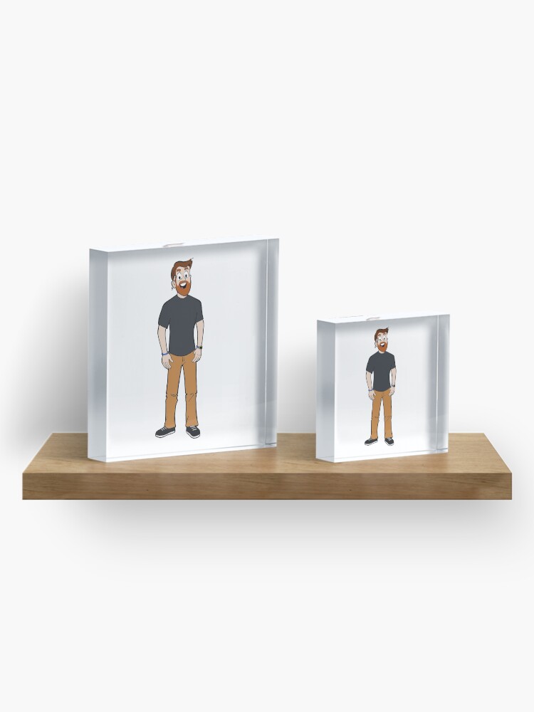 Alternate view of Archie Style! Acrylic Block