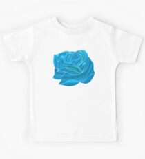 Camiseta para niños Rosa azul lívida