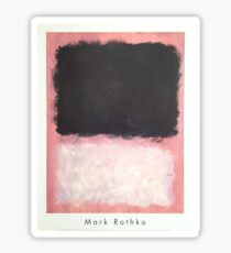 Mark Rothko Abstract Expressionist Sticker