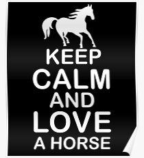 horses shirt Poster