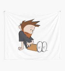 Calvin n Hobbes Style! Wall Tapestry