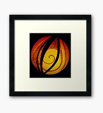 Sun Ball Fun Framed Print