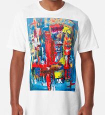 Camiseta larga Swim Lane.