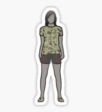 Girl Sticker