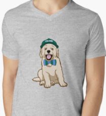 Tulane University Pup Men's V-Neck T-Shirt