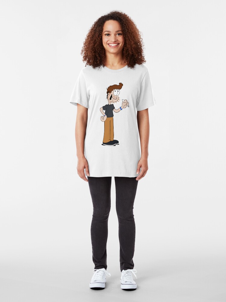Alternate view of Garfield Style! Slim Fit T-Shirt