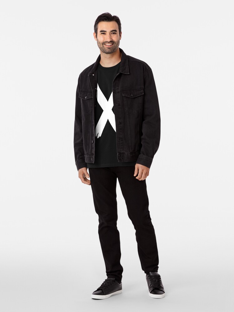 T-shirt premium ''X Paint letter' : autre vue