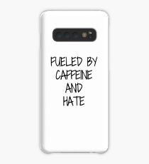 Caffeine And Hate Funny Gift Idea Hülle & Klebefolie für Samsung Galaxy