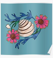Pawleys Island Shell Poster