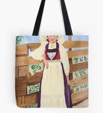 Hardanger Girl Tote Bag