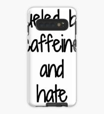 Caffeine And Hate Funny Gift Idea Hülle & Klebefolie für Samsung Galaxy