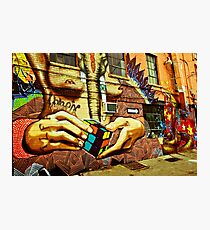 Idol Hands Photographic Print