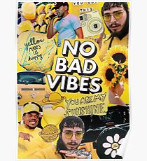 bad vibes post - Poster