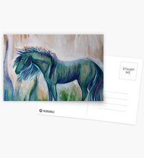 Little Blue Pony Postcards