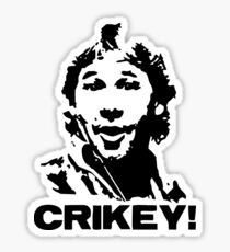 Crikey Crocodile Hunter Sticker
